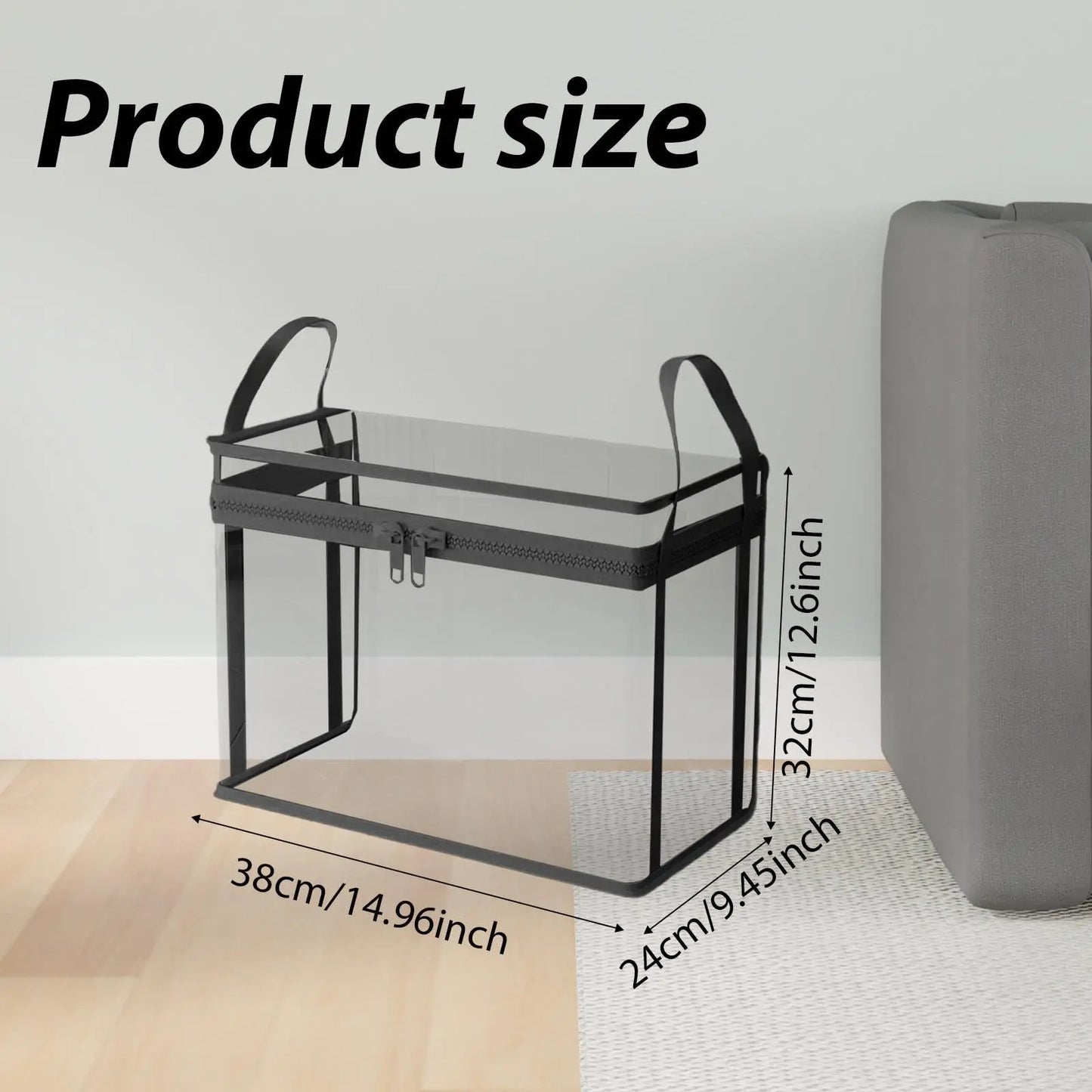 🏡 Clear the Mess Fast – Large Transparent Storage Bins for Clothes, Toys & More