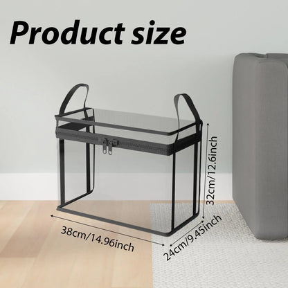 🏡 Clear the Mess Fast – Large Transparent Storage Bins for Clothes, Toys & More