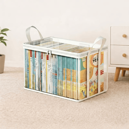 🏡 Clear the Mess Fast – Large Transparent Storage Bins for Clothes, Toys & More
